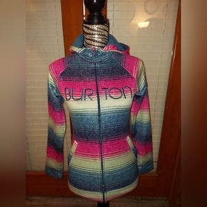 Burton WB Peak Full Zip Up Hoodie